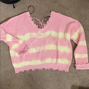 Forever 21 Plus shark bite sweater